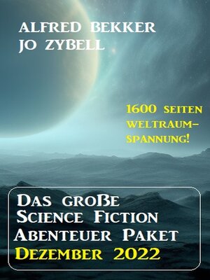 cover image of Das Science Fiction Abenteuer Paket Dezember 2022